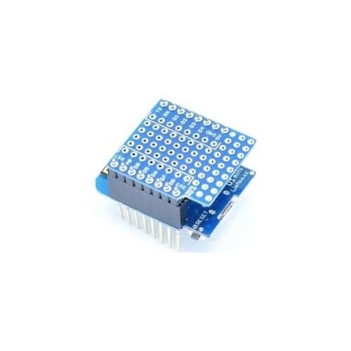 1PCSE ProtoBoard Shield for WeMos D1 mini double