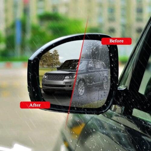 2PCS Car Waterproof Anti Fog Film Rearview Mirror Film Sticker Window Clear Sticker For Land Rover Range Rover L405 2013-2019