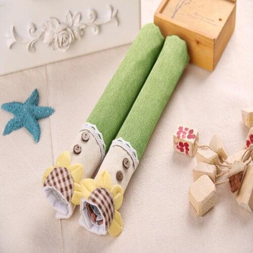 2pcs Refrigerator Door Handle Cover Kitchen Appliance Decor Fridge Oven Handle Antiskid Door Knob Protector Cotton #p2