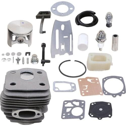503506301 503 90 74-71 544 22 31-02 1Set 54mm Cylinder Piston Carb Kit Fit For Husqvarna 288 288XP 281 181 Chainsaw