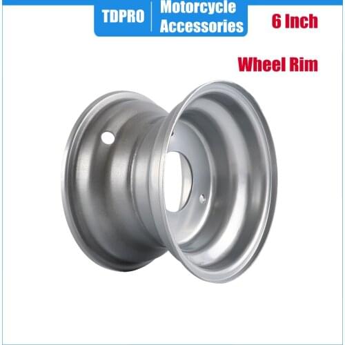 78mm Mounting Hole 3 Blot 6 Inch Wheel Rim Compatible with 145/70-6 Tire For for Quad Taotao Coolster SunL