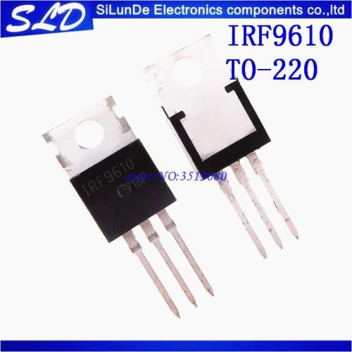 Free Shipping 20pcs/lot IRF9610PBF IRF9610 MOSFET P-CH 200V 1.8A TO-220 new and original in stock