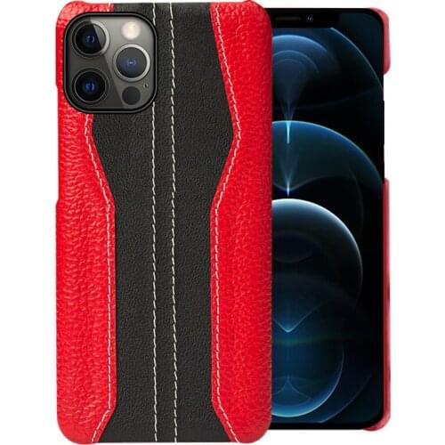 Personalized Fashion Genuine Leather Cover For iPhone 6 6S 7 8 Plus X XR XS 11 12 Pro Max Mini 2020 New SE Back Phone Pouch Case