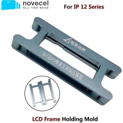 Novecel LCD Bezel Frame Installation Holder Mold for iPhone 12 pro Max 12mini Frame Cold Glue Holding Install Dispensing Tools