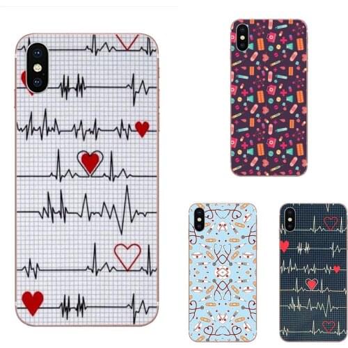 For HTC U11 Life Capa U11 Plus U 11 U12 Life Special Luxury Phone Case Medical Medicine Health Heart Good-looking