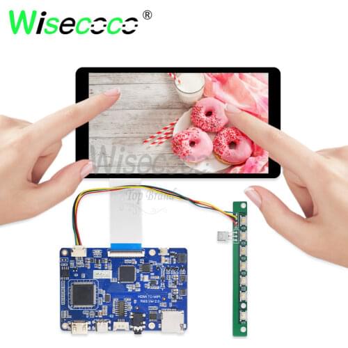 For raspberry pi 5.5 inch 1080p ips touch panel with type-c SD card controller board
