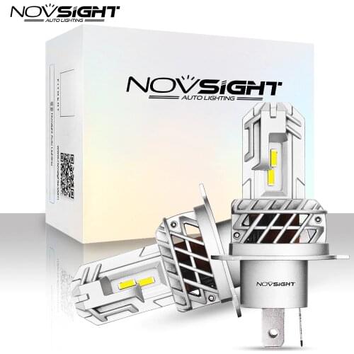 NOVSIGHT Car headlight H4 LED lamp H7 H11 H1 Low Beam High Beam 9005 9006 HB3 HB4 LED Turbo H8 H9 Auto Headlamp Light Bulbs 12V
