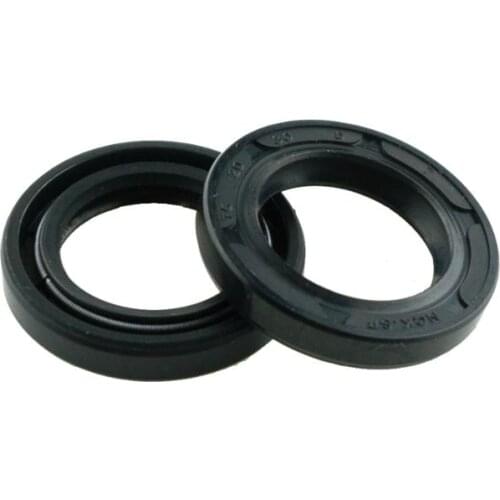 10Pcs NBR Shaft Oil Seal TC-20*26*27*28*28.5*28.6*30*4*4.5*5 Nitrile Covered Double Lip