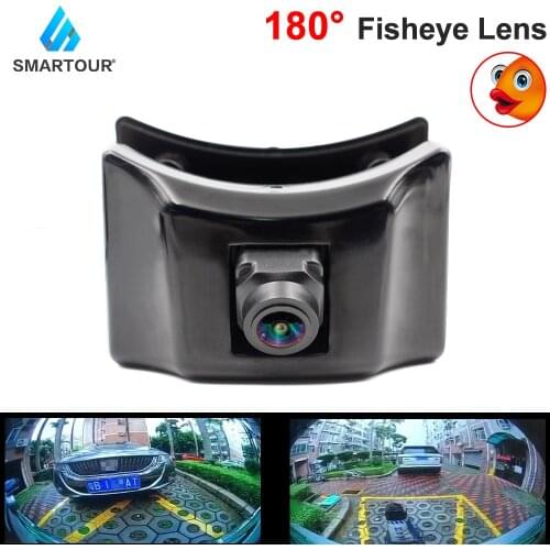 SMARTOUR 180deg fisheye Car Front View Parking LOGO Camera Night Vision Positive Waterproof for Toyota Land Cruiser Prado TX 150