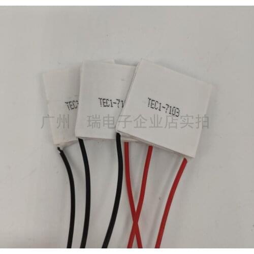 TEC1-7103 30x30mm Small Power Semiconductor Refrigeration Sheet 8.4V3A Refrigeration Sheet