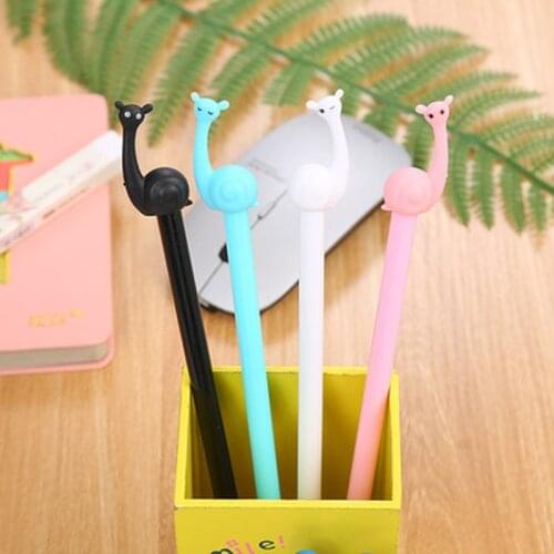 Snail gel pen Creative cartoon cute pens Kawaii stationery gel pen Student Cute Writing kawaii pens School office supplies