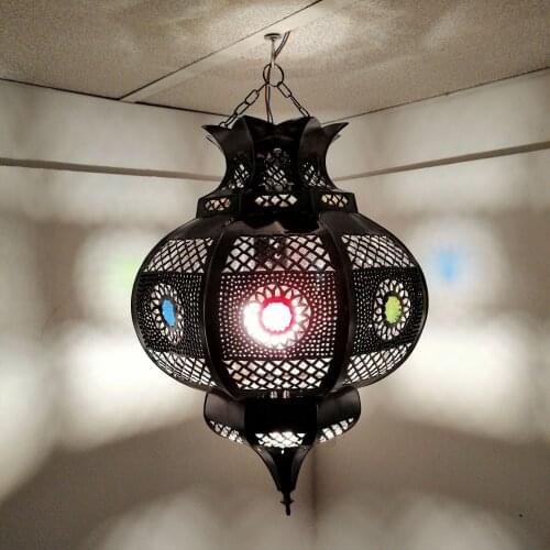 East ethnic decor Moroccan chandelier lamp lantern 0603191014