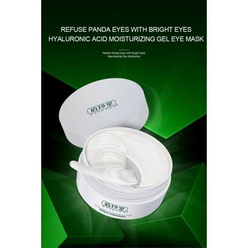 CAHNSAI Cow Fruit Eye Mask 60pcs Moisturizing Remove Dark Circles Masks Hydrogel Eye Patches Anti-Aging Anti-Puffiness Skin Care