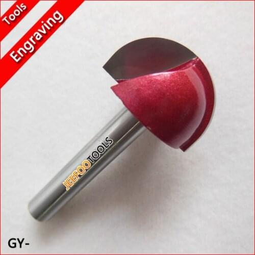 6X22mm- Round Ball Nose Cutter /CNC Cutters for Wood, CNC Router Bits Endmill/Woodworking Router Bit