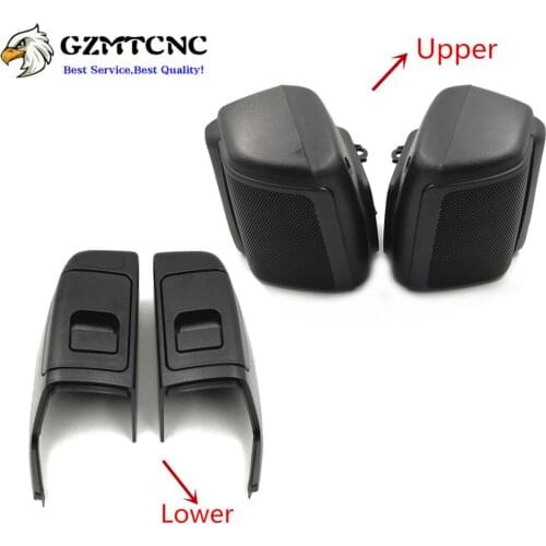 Motorcycle ABS Speaker Upper Lower Cover Shield Guard Fairing For Honda GOLDWING 1800 GL GL1800 Gold Wing Narrator Loudspeaker