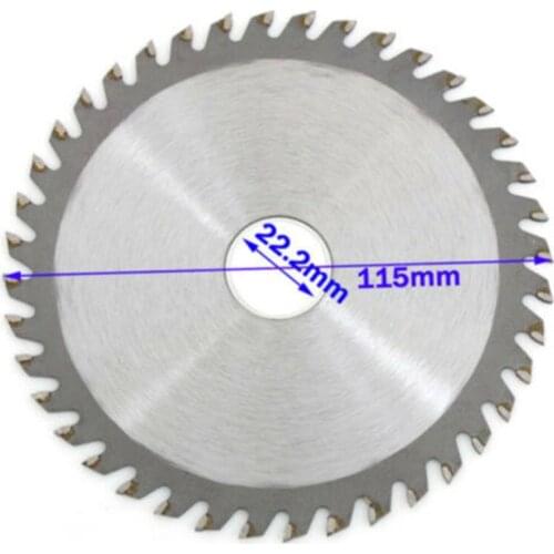 115 40T Circular Saw Blade Wood Cutting Disc For Metal Chipboard Cutter 4/5" Multitool Power Tool For Makita Angle Grinder