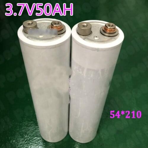 3.7v 50Ah lithium ion battery li ion Cylindrical battery 54210 with 150A high discharge for scooter bike inverter Speaker RV