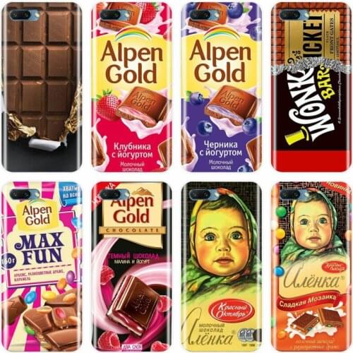 Alenka bar wonka chocolate Cover Soft Silicone TPU Phone Case For Huawei MATE 8 9 10 20 pro Honor 8 9 10 V10 NOTE10 lite