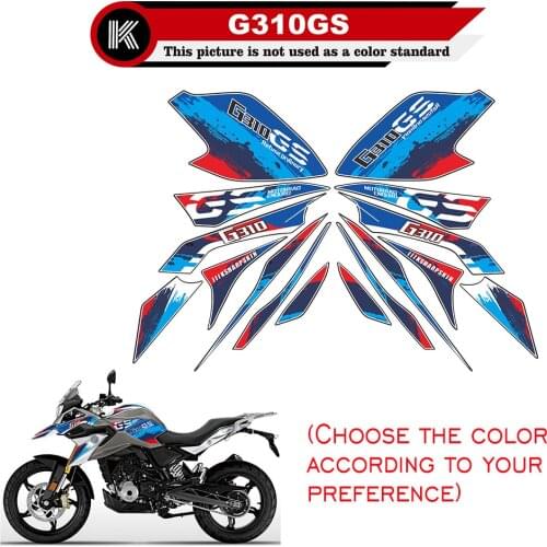 KSHARPSKIN Motorcycle sticker protection moto fairing reflective decals decorative film for BMW G310GS g310 gs