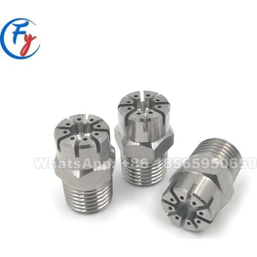 304 stainless steel 8 holes 1.0 mm orifice round air knife nozzle with control valve, air blowing jet air compressor nozzle
