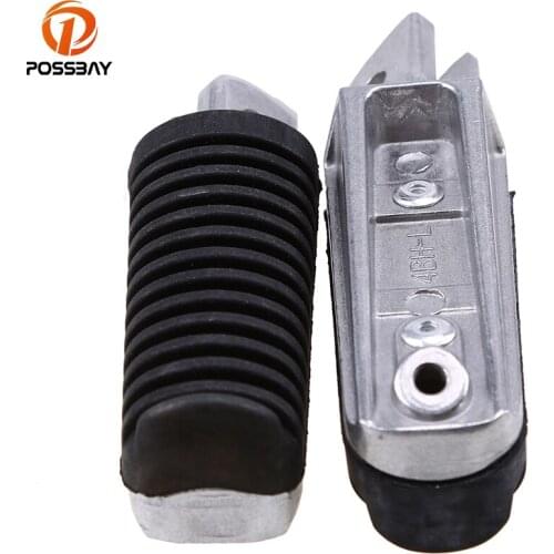 POSSBAY Motorcycle Footrest Motocicleta Pedals for Yamaha TDM 900 AT/AV/AW/AX/AY(ABS) 2005 - 2009 Scooter Foot Pegs