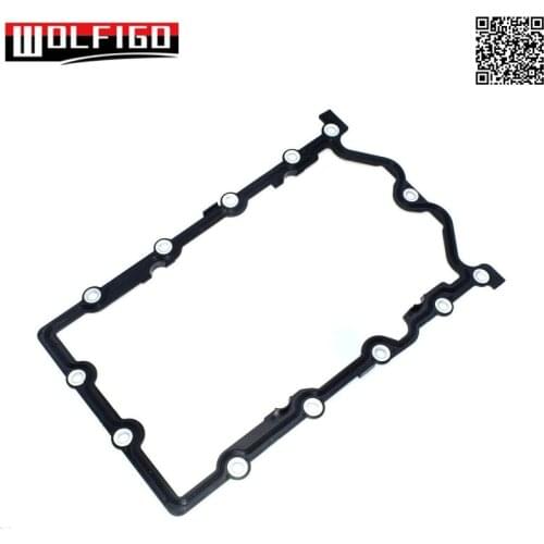 WOLFIGO New 713478600 Engine Oil Pan Gasket for Mini Cooper R50 R53 R5211 11131487221,11 13 1 487 221,21506061071, 14089700