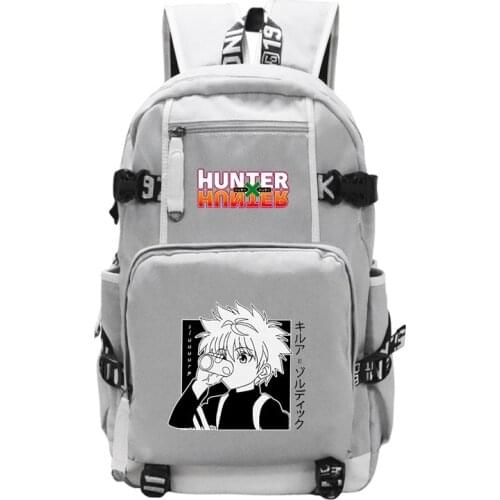 Hunter X Hunter Anime Backpack Male Bag Large Capacity Waterproof Unisex Casual School Backpack Bag Women Bookbag for Teenager