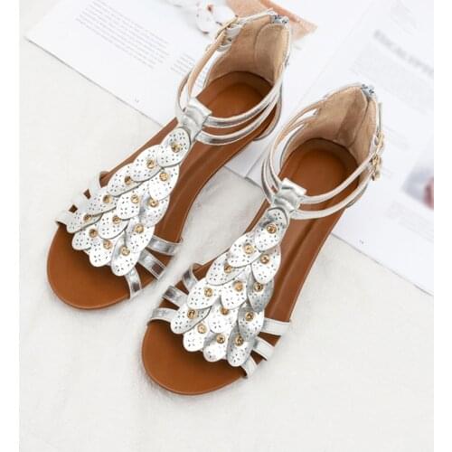 Summer Women Wedges Sandals Ladies Outdoor Buckle Ankle Strap Shoes Non-Slip Plus Size Fashion Comfortable Female Sandal 2021