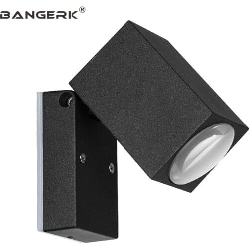 Nordic Outdoor LED Wall Light Lamps Adjust Waterproof Antirust Modern Wall Sconce Lights Garden Courtyard Aluminium Fixtures