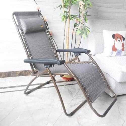 Lounge chair export folding chair lunch break solid durable nap bed pregnant woman balcony home backrest lazy