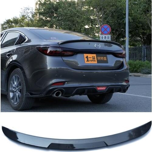 Trunk Spoiler Type RB Auto Rear Trunk Wing Refit Accessories ABS Plastic Spoiler for Mazda 6 ATENZA 2014 15 16 17 18 19 20 21