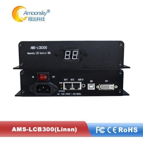 New item in market full color rental led video walls usage led video controller linsn ts852d led external linsn sending card box