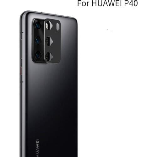 2020 Camera Protector Tempered Glass Film For Huawei P40 Metal Rear Lens Protection Ring Case for Huawei P40 PRO