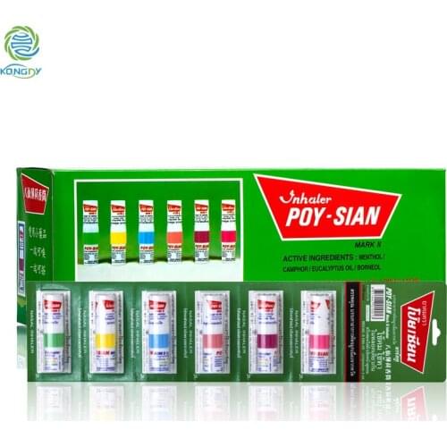10 Pieces Nasal Inhaler Cure Colds and Nasal Congestion Stay up Refreshing Relieve Motion Dizziness Heat Stroke Mosquito