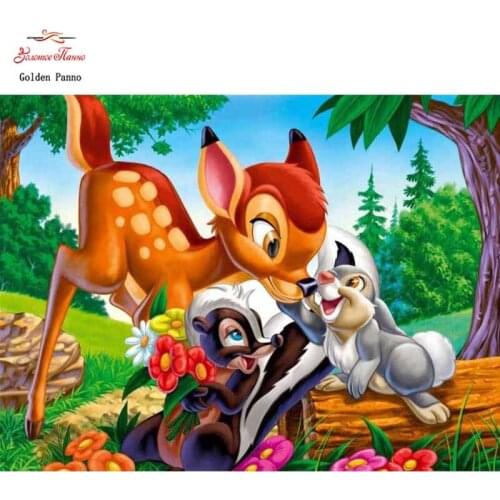 Diamond Painting Full Square 5D Diy Daimond Embroidery Diamant Mosaic Sale Displasy Broderie Diamant Cartoon animal picture 02