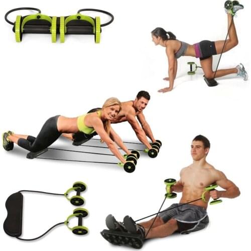 Abdominal Ab Roller Wheel Trainer Wheel Arm Waist Leg Exercise Multi-functional Fitness Equipment Exercise