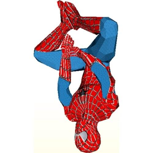 90CM 3D Paper Model Papercraft Handmade DIY Puzzles Kids Gifts Spider Decoration Home Decor Wall Living Room light Decoration