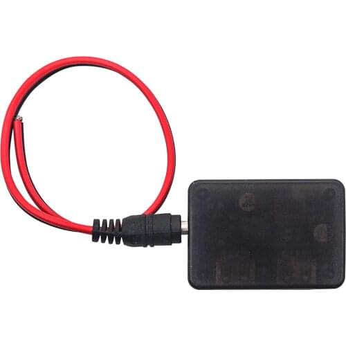 Fast Charger Buck Module Input 6V- 30V Single Port 24W Support QC2.0QC3.0 Car Board With Case 1 meter line for cigarette lighter