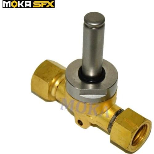 12pcs/lot Brass 1/2" Electric Solenoid Valve 1400PSI with 1/2bsp inch Threaded accessories for CO2 jet connon machine
