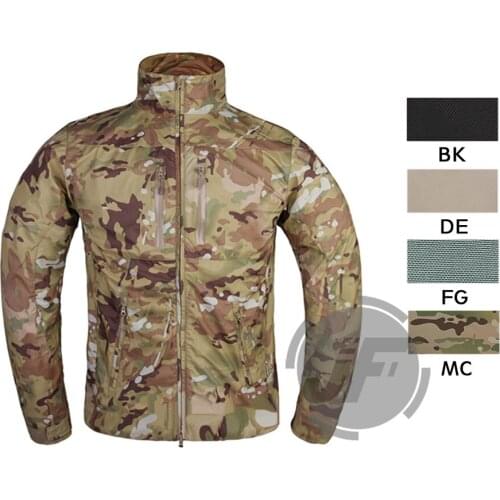 Emerson Tactical Soft Shell Jacket EmersonGear Outdoor Windbreaker Waterproof Breathable Lightweight Jacket Combat Coat Tops