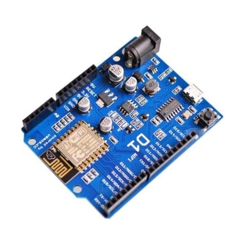 ESP-12E For WeMos D1 WiFi UNO Shield Based ESP8266 ESP8266EX For Arduino IDE 3.3V/5V Support OTA Wireless Upload