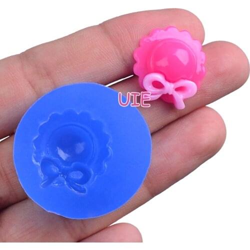 FYL692U 18.2mm x 17.7mm Hat Silicone Mold Fondant Cake Decoration Candy Resin Clay Earrings Necklace Craft Soap Candle FOOD SAFE