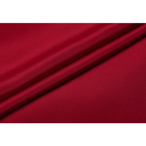 Howmay 100% pure silk fabric crepe de chine 30m/m 45" 130gsm 114cm CDC fabric rose red 10# for sewing dress or DIY handmade
