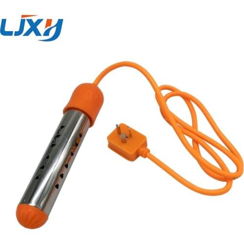 LJXH 220V 2.5KW/3KW Portable Fast Electric Immersion Water Heating Heater Stainless Steel Automatic Power Off for Travel/Home