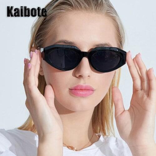 Kaibote S-MN5182 Fashion Ladies Sunglasses UV Protection Lens Small Cat Eye Frame Womens Sun Eyeglasses Outdoor Eyewear Female