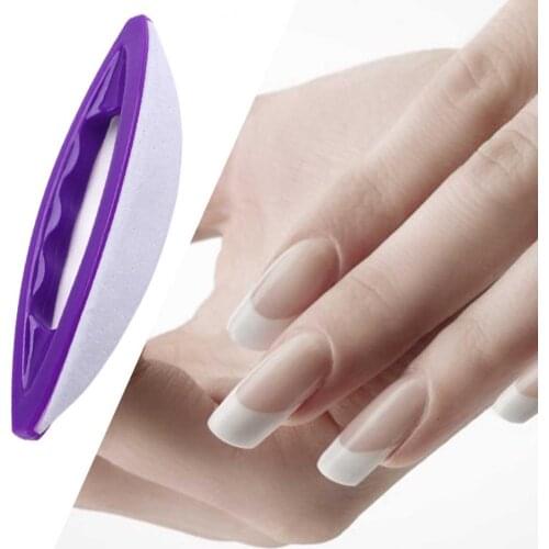 Nail File Use Easily Grisp Comfortable Plastic Professional Manicure Pedicure Polishing Brush for Family Nail accessories
