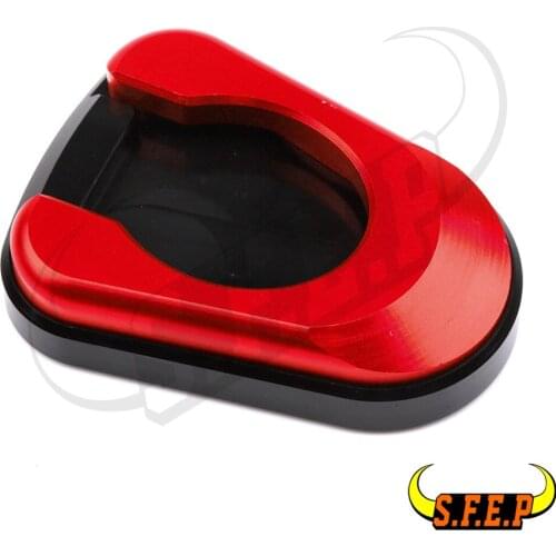 Motorcycle Kickstand Pad Side Stand Extension Enlarger Pad For BMW G310R G310GS 2017-2018-2019