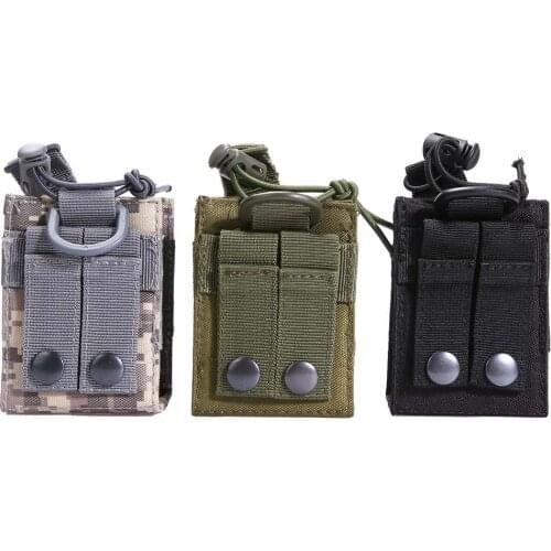 Package Pouch Walkie hunting Talkie Holder Bag Tactical Sports Pendant Military Molle Nylon Radio Magazine Mag Pouch Pocket