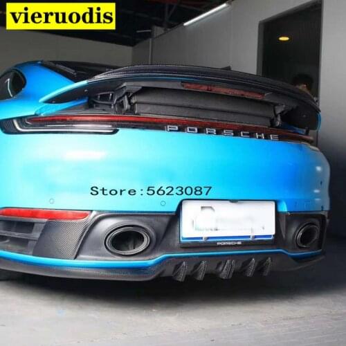 911 992 Carrera Rear Spoiler Fit For Porsche 911/992 Teach Aero Styling Rear Trunk Spoiler Wing 2018 2019 2020 2021