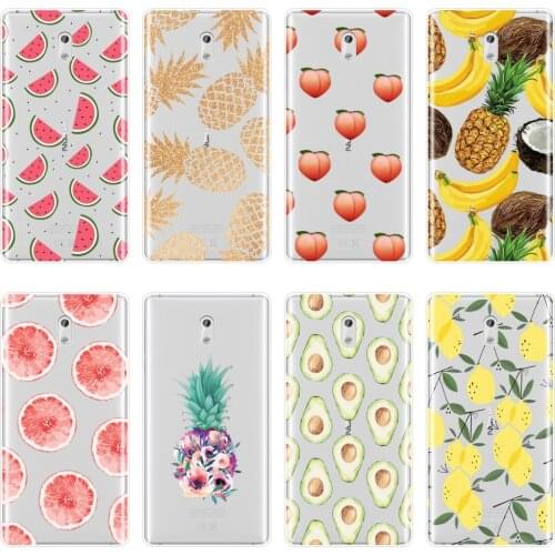 Peach Pineapple Avocado Banana Lemon Watermelon Back Cover For Nokia 8 6 5 3 2 1 Soft Silicone Phone Case For Nokia X6 7 Plus